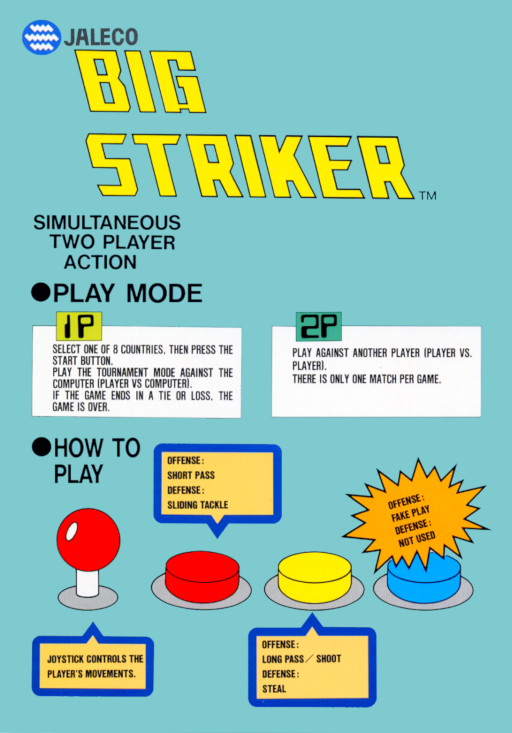Big Striker (bootleg) [Bootleg] Game Cover